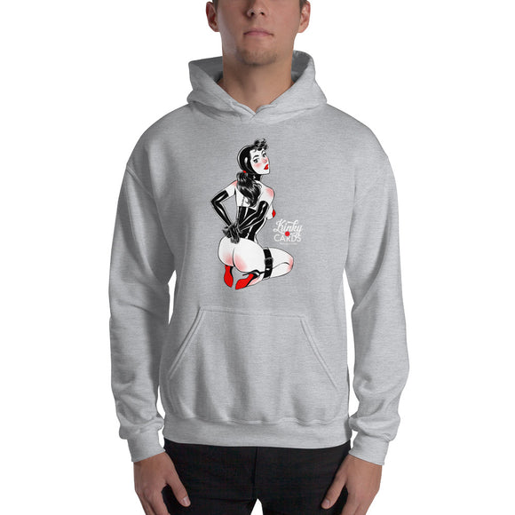 6 of diamonds, Kinky Cards, Hooded Sweatshirt