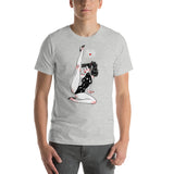 Jack of diamonds, Kinky Cards, Short-Sleeve Unisex T-Shirt