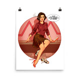 Audrey Horn, Twin Peaks Pin-Up, Poster