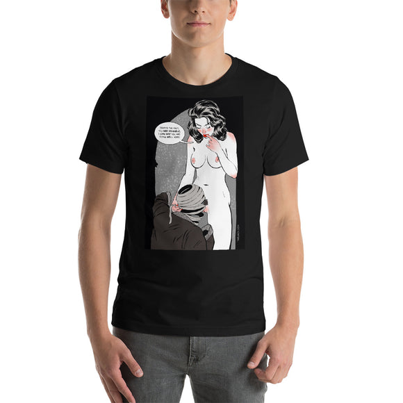 Invisible Man, Erotic Gothic, Short-Sleeve Unisex T-Shirt