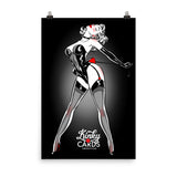 Queen of hearts, Kinky Cards, Poster