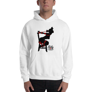 5 of clubs (Silhouette), Kinky Cards, Hooded Sweatshirt