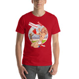 Russia, Football Pin-Up, Short-Sleeve Unisex T-Shirt