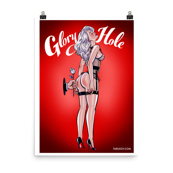 Glory Hole, KinkTober 2020, Poster