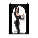 Morticia Addams, Halloween Girls Pin-Up, Poster