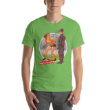 Netherlands, Football Pin-Up, Short-Sleeve Unisex T-Shirt