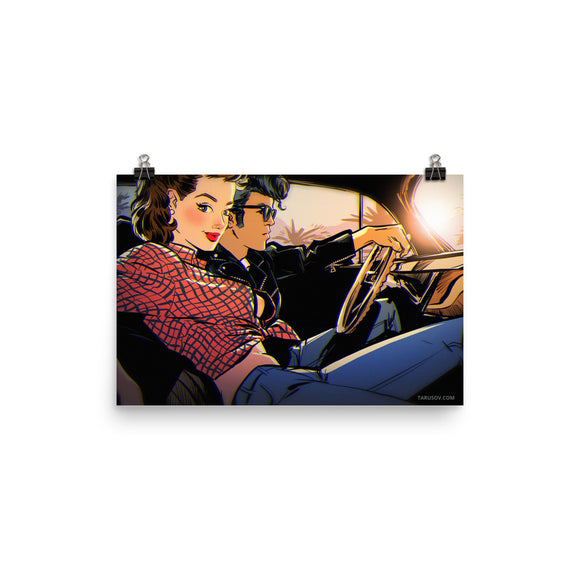 Rockabilly Couple, Other, Poster