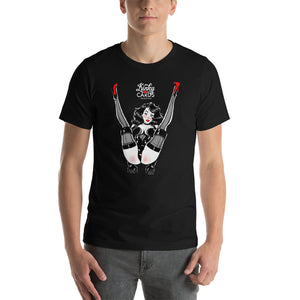 9 of spades, Kinky Cards, Short-Sleeve Unisex T-Shirt