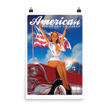 American Pin-Up Calendar, American Calendar, Poster