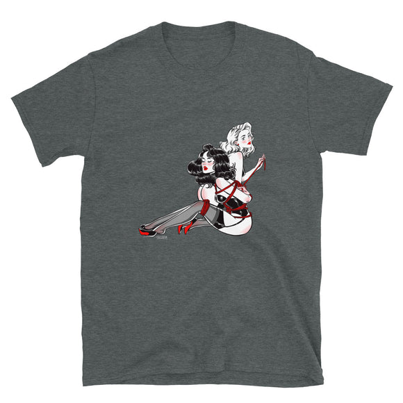 Shibari, KinkTober, Short-Sleeve Unisex T-Shirt