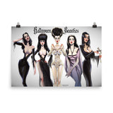 Halloween Ladies, Halloween Girls Pin-Up, Poster