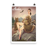 Alaska, American Calendar, Poster