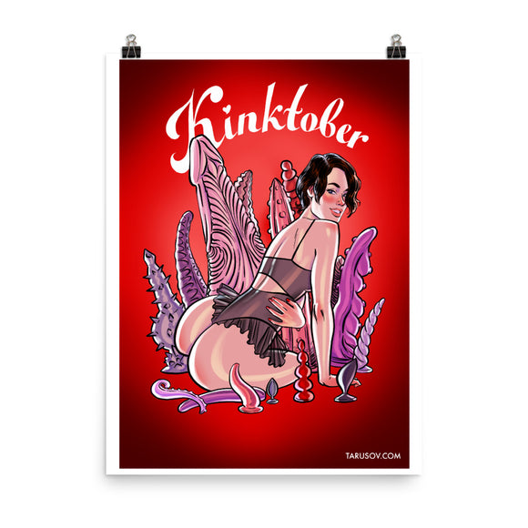 Toys, KinkTober 2020, Poster