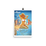 Miami, American Calendar, Poster