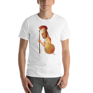 Athena, Greek Gods Pin-Up  (NSFW), Short-Sleeve Unisex T-Shirt