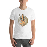 Andrea, The Walking Dead Pin-Up, Short-Sleeve Unisex T-Shirt