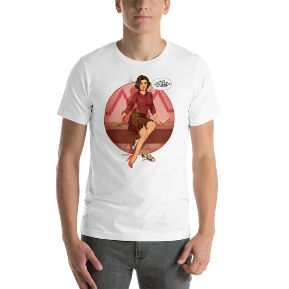 Audrey Horn, Twin Peaks Pin-Up, Short-Sleeve Unisex T-Shirt