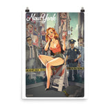 New York, American Calendar, Poster