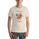 Snowboard, Sports Pin-Up, Short-Sleeve Unisex T-Shirt