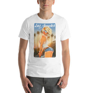 Los Angeles, Short-Sleeve Unisex T-Shirt