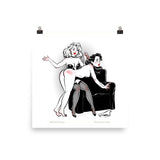 Spanking, KinkTober Premium Matte vertical posters