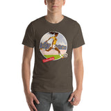 Colombia, Football Pin-Up, Short-Sleeve Unisex T-Shirt