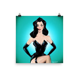 Dita on Green, Other, Poster