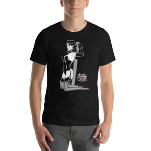 7 of spades, Kinky Cards, Short-Sleeve Unisex T-Shirt