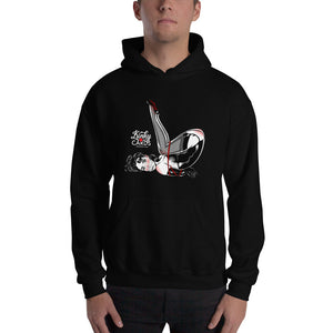 Queen of clubs, Kinky Cards, Hooded Sweatshirt