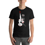 5 of diamonds, Kinky Cards, Short-Sleeve Unisex T-Shirt