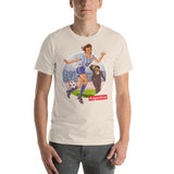 Argentina, Football Pin-Up, Short-Sleeve Unisex T-Shirt