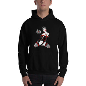 Jack of clubs, Kinky Cards, Hooded Sweatshirt