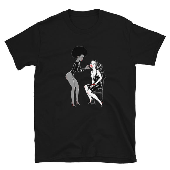 Lipstick, KinkTober, Short-Sleeve Unisex T-Shirt