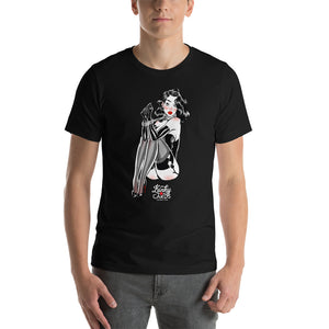 4 of spades, Kinky Cards, Short-Sleeve Unisex T-Shirt