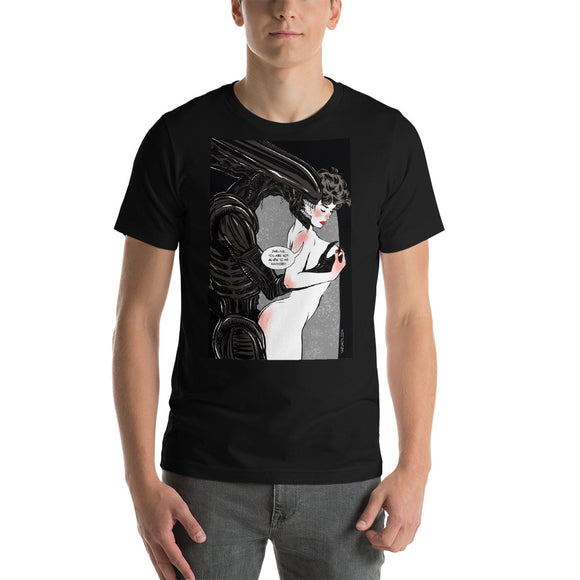 Xenomorph, Erotic Gothic, Short-Sleeve Unisex T-Shirt