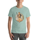 Andrea, The Walking Dead Pin-Up, Short-Sleeve Unisex T-Shirt