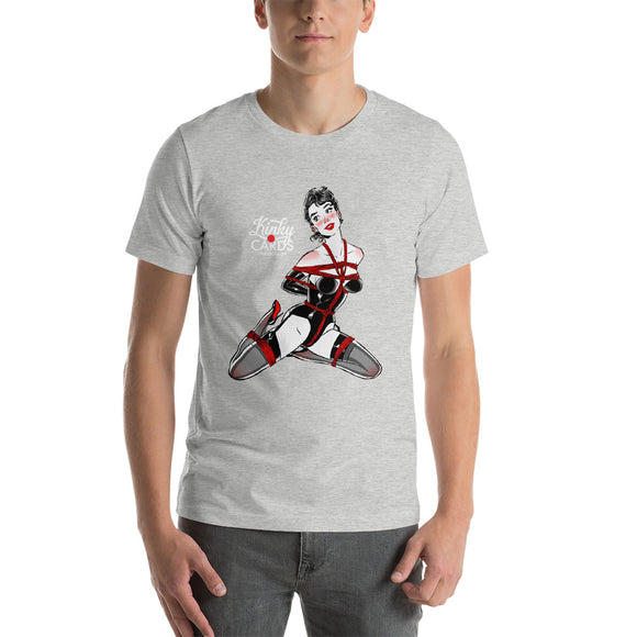 Jack of clubs, Kinky Cards, Short-Sleeve Unisex T-Shirt