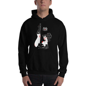 8 of diamonds, Kinky Cards, Hooded Sweatshirt