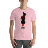 Ace of clubs (Silhouette), Kinky Cards, Short-Sleeve Unisex T-Shirt