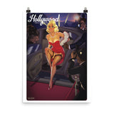 Hollywood, American Calendar, Poster