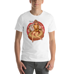 Lucy Moran, Twin Peaks Pin-Up, Short-Sleeve Unisex T-Shirt