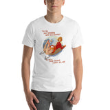 Sledge, Sports Pin-Up, Short-Sleeve Unisex T-Shirt