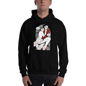 Freddy Kruger, Erotic Gothic, Hooded Sweatshirt