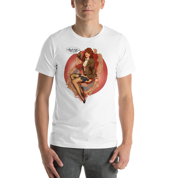 Denise Bryson, Twin Peaks Pin-Up, Short-Sleeve Unisex T-Shirt