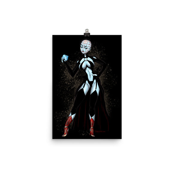 Pinhead from the Hellraiser - Elsa, Maniac Princesses, Poster