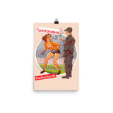 Netherlands, Footbal Pin-Up, Poster