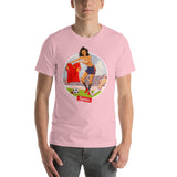 Spain, Football Pin-Up, Short-Sleeve Unisex T-Shirt