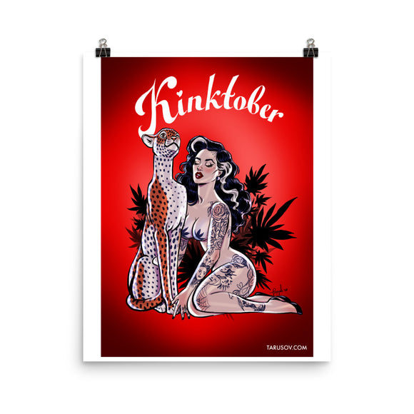 Outdoors, KinkTober 2020, Poster