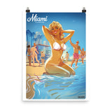 Miami, American Calendar, Poster