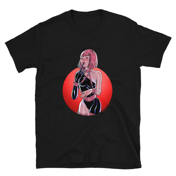 Biting, KinkTober 2020, Short-Sleeve Unisex T-Shirt